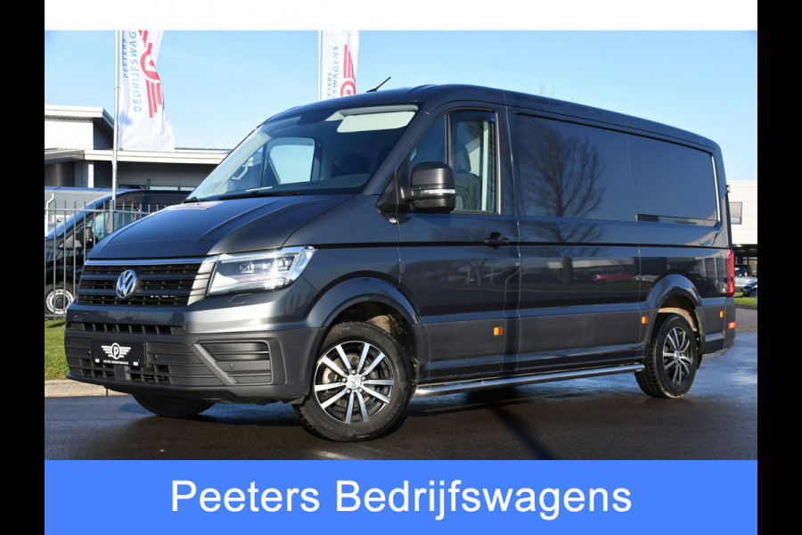 Volkswagen Crafter 35 2.0 TDI L3H2 Highline Camera, Cruise, Sensoren, Automaat, Carplay, Automaat, 177PK, LED, Stoelverwarming, Standkachel, UNIEK!