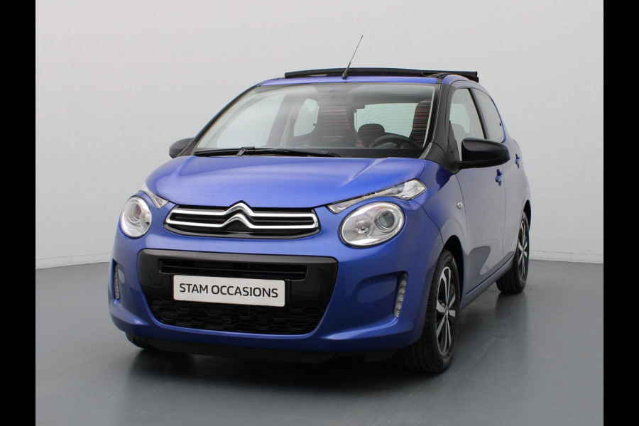 Citroën C1 73pk VTi Airscape Shine Airco | Camera | Carplay | Stoffen vouwdak