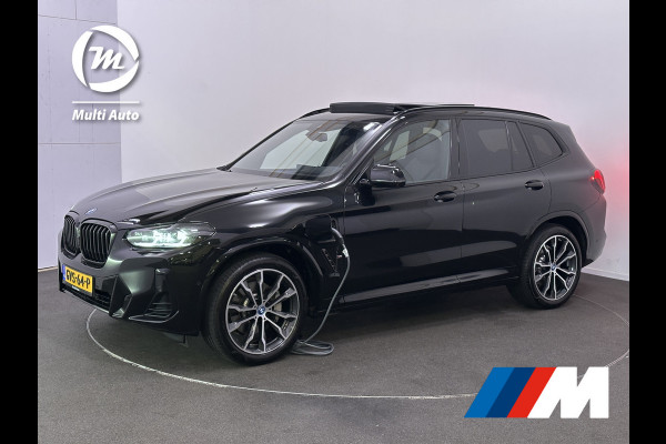 BMW X3 xDrive30e M Sport Shadow Plug In Hybrid PHEV | Panodak | Adaptive Cruise | Head Up | Lederen Sportstoelen Memory | 360 Camera | Harman Kardon | 20"L.M | Keyless |