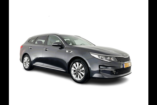 Kia Optima Sportswagon 1.7 CRDi ComfortPlusLine Aut. *NAVI-FULLMAP | 1/2LEATHER | COMFORT-SEATS | CAMERA | KEYLESS | 17''ALU | ECC | PDC | CRUISE*