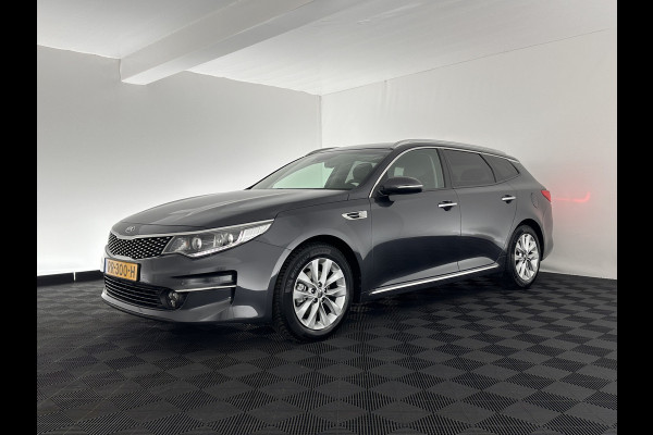 Kia Optima Sportswagon 1.7 CRDi ComfortPlusLine Aut. *NAVI-FULLMAP | 1/2LEATHER | COMFORT-SEATS | CAMERA | KEYLESS | 17''ALU | ECC | PDC | CRUISE*