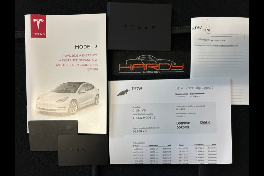 Tesla Model 3 Long Range AWD 75 kWh 91% SOH Trekhaak (1.000kg)