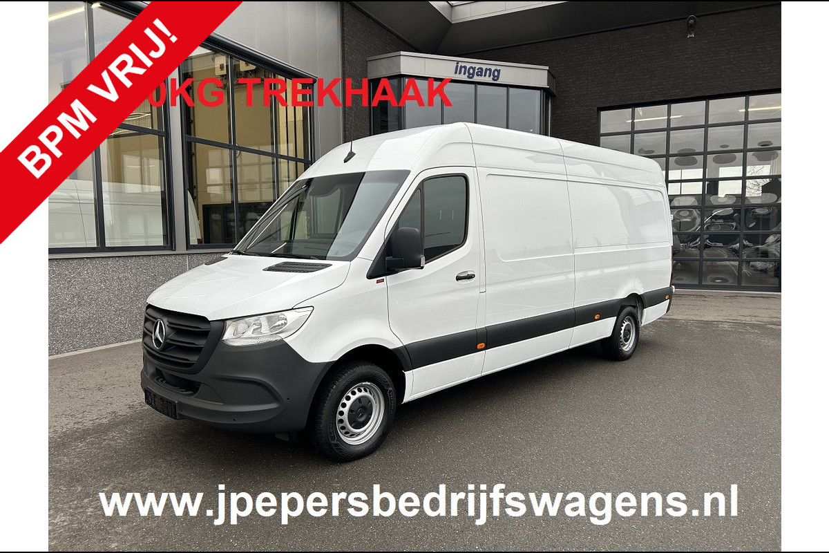 Mercedes-Benz Sprinter 317 CDI L3 H2 3500KG Trekhaak / Automaat / MBUX / Camera / Parkeersensoren / Cruise control / Airco / 270 Graden achterdeuren