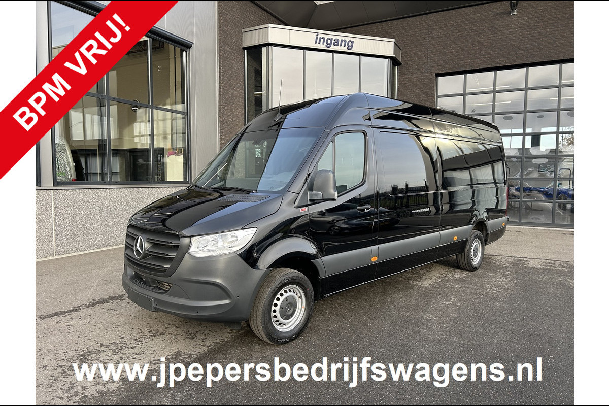 Mercedes-Benz Sprinter 317 CDI L3 H2 MBUX / Camera / Parkeersensoren / Carplay navigatie / Cruise control / Airco / 270 Graden achterdeuren