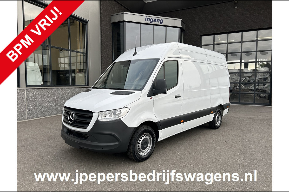 Mercedes-Benz Sprinter 317 CDI L2 H2 9G-TRONIC / MBUX / Camera / Parkeersensoren / Navigatie / Cruise control / Airco / 270 Graden achterdeuren