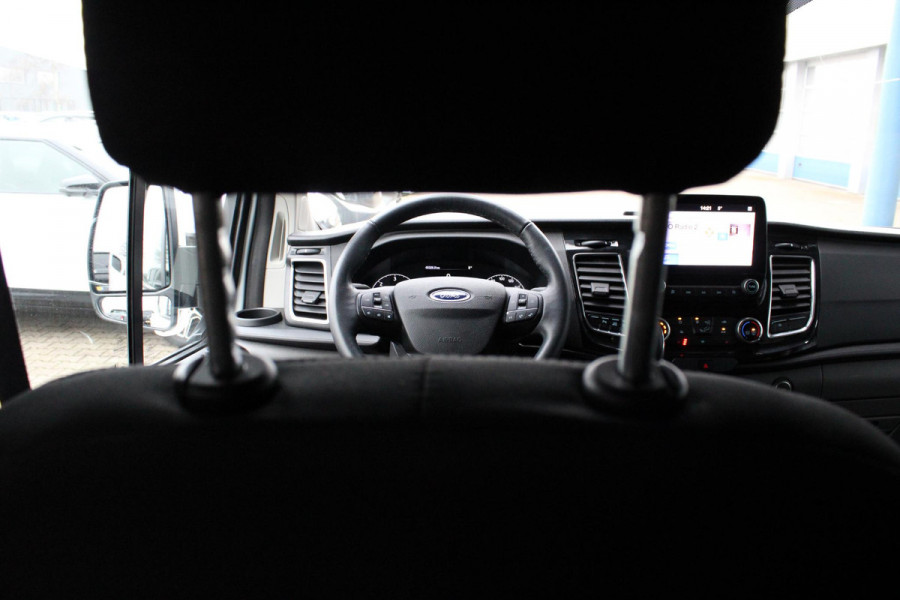 Ford Transit Custom 340 2.0 TDCI L2H1 Limted | 170pk Automaat | Dubbele Cabine | DC | Dubbele Schuifdeur incl. privacy glass | Standkachel | Stoelverwarming | Xenon Koplampen | Trekhaak | Camera