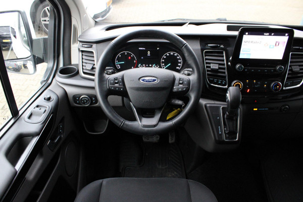 Ford Transit Custom 340 2.0 TDCI L2H1 Limted | 170pk Automaat | Dubbele Cabine | DC | Dubbele Schuifdeur incl. privacy glass | Standkachel | Stoelverwarming | Xenon Koplampen | Trekhaak | Camera