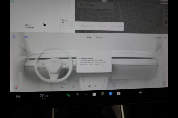 Tesla Model 3 SR+60kWh 326PK AutoPilot FSD-v.b Premium-Luidsprekers Leer PanoDak Adaptive cruise 18" Camera's Elektr.-Stuur+Stoelen+Spiegels+G Ecc Navigatiesysteem full map LED-a+v Comfortstoel(en) ACC Dual-ECC DAB Voorverwarmen interieur via App Keyless via Telefoonsleutel One-Pedal-Drive Orig. nlse auto  1e eigenaar