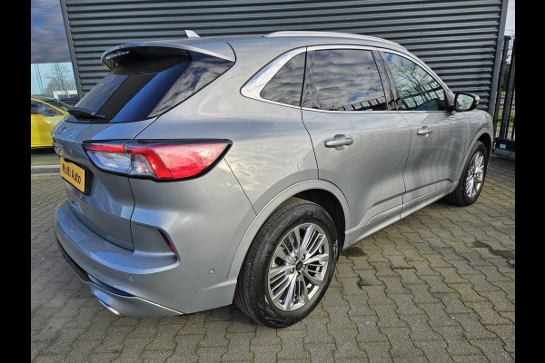 Ford Kuga 2.5 Vignale Plug In Hybrid 1500kg Trekgewicht PHEV | Adaptive Cruise | Lederen Sportstoelen Memory | Head Up | 360 Camera | Keyless | Apple Carplay | Stuurverwarming |