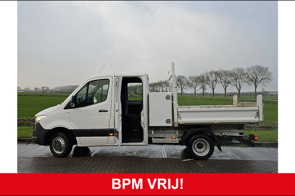 Mercedes-Benz Sprinter 514 Dubbel Cabine Kipper Kist Airco Mbux Dubbellucht Euro6 Trekhaak!