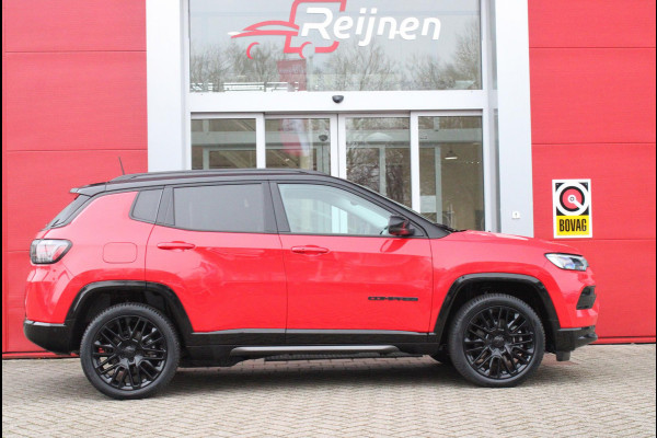 Jeep Compass 4xe SUMMIT 240PK PHEV AUTOMAAT | NAVIGATIE 10,25 "TOUCHSCREEN | APPLE CARPLAY/ANDROID AUTO | 360° CAMERA | DODEHOEK DETECTIE |ALPINE PREMIUM AUDIO | DAB+ RADIO | CLIMATE CONTROL | 19"GLOSS BLACK LICHTMETALEN VELGEN | ADAPTIVE / CRUISE CONTROL | DIGITAAL INSTRUMENTENPANEEL | LEDEREN BEKLEDING | VOORSTOELEN VERWARMD | STUUR VERWARMING ||ELEKTRISCH BEDIENBARE ACHTERKLEP | FULL LED KOPLAMPEN | LED MISTLAMPEN / BOCHTVERLICHTING | KEYLESS ENTRY & START | DRAADLOOS LADEN |