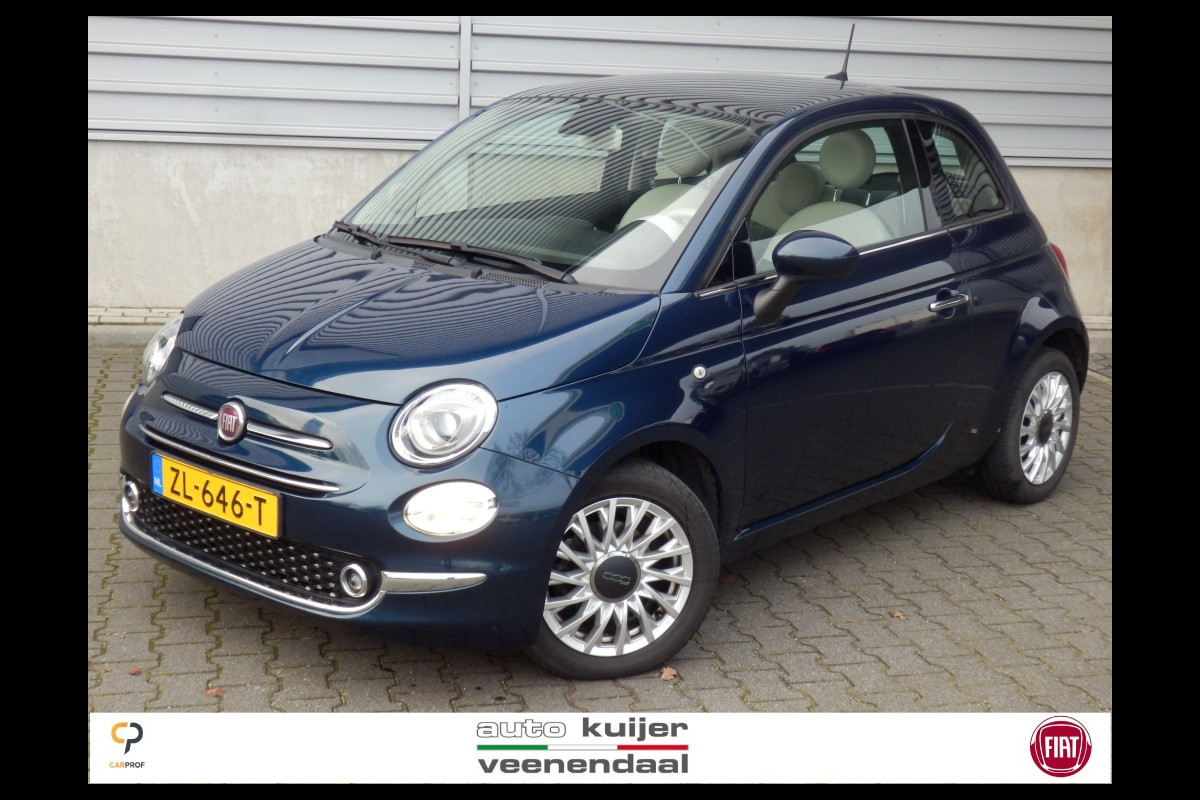 Fiat 500 85pk | Lounge | Navigatie | Cruise ctrl | Airco |