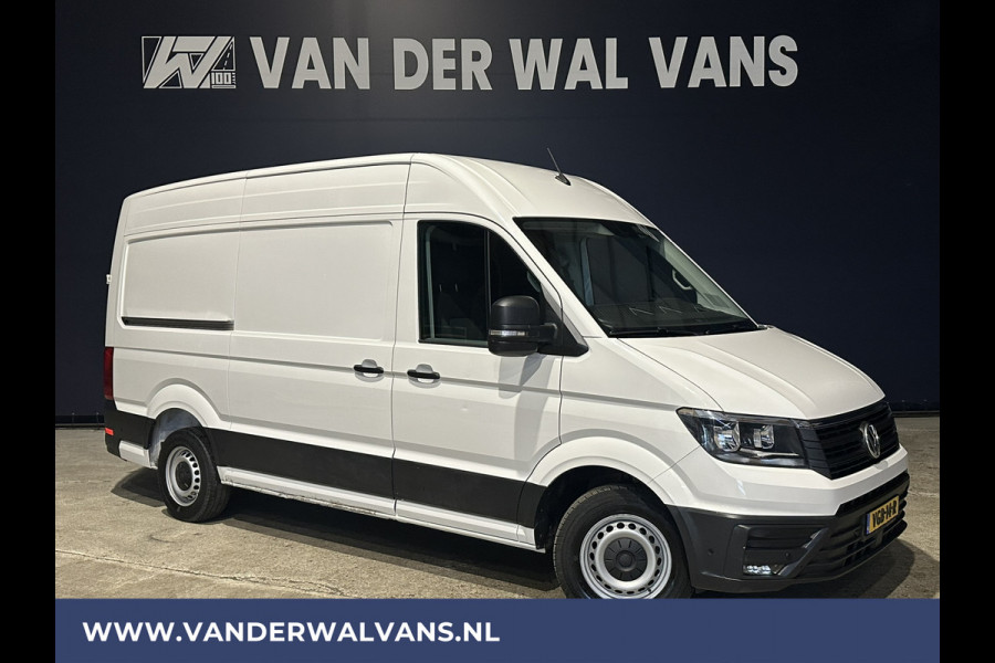 Volkswagen Crafter 2.0 TDI 140pk L3H3 L2H2 Euro6 ** Airco | Navigatie | 3000kg Trekhaak | Cruisecontrol | Camers parkeersensoren, verwarmde voorruit, apple carplay, android auto