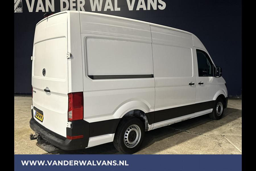 Volkswagen Crafter 2.0 TDI 140pk L3H3 L2H2 Euro6 ** Airco | Navigatie | 3000kg Trekhaak | Cruisecontrol | Camers parkeersensoren, verwarmde voorruit, apple carplay, android auto