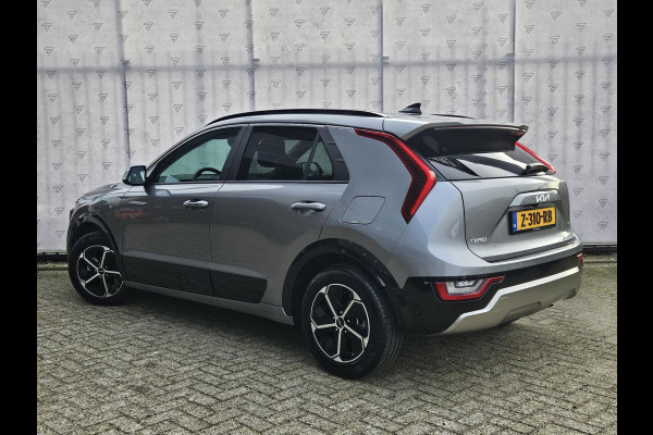 Kia Niro 1.6 GDi Hybrid DynamicPlusLine Automaat | Schuif-/Kanteldak | Camera | Navi | Leder | Stuur-/Stoelverwarming | Clima | Apple CarPlay/Android Auto | 16" Velgen | PDC | Cruise | LED |