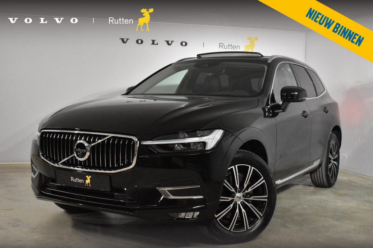 Volvo XC60 B5 264PK Automaat Inscription Navigatie / Head Up display / Adaptive Cruise Control / Stuur en Stoelverwarming / 360 Camera / Parkeersensoren V&A / Lederen bekleding /