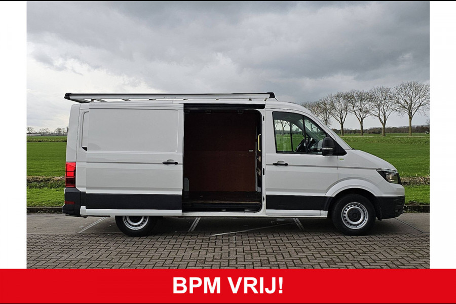 Volkswagen Crafter 35 2.0 TDI L3H2 Imperiaal, trap, trekhaak, pdc, 177Pk, NAP, Euro6!