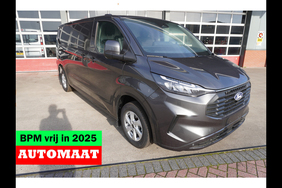 Ford Transit Custom 320 2.0 TDCI 170pk L2H1 Limited Schuifdeur L+R Automaat Nr. V126 | Airco | Adap. Cruise | Camera | Navi | Blis