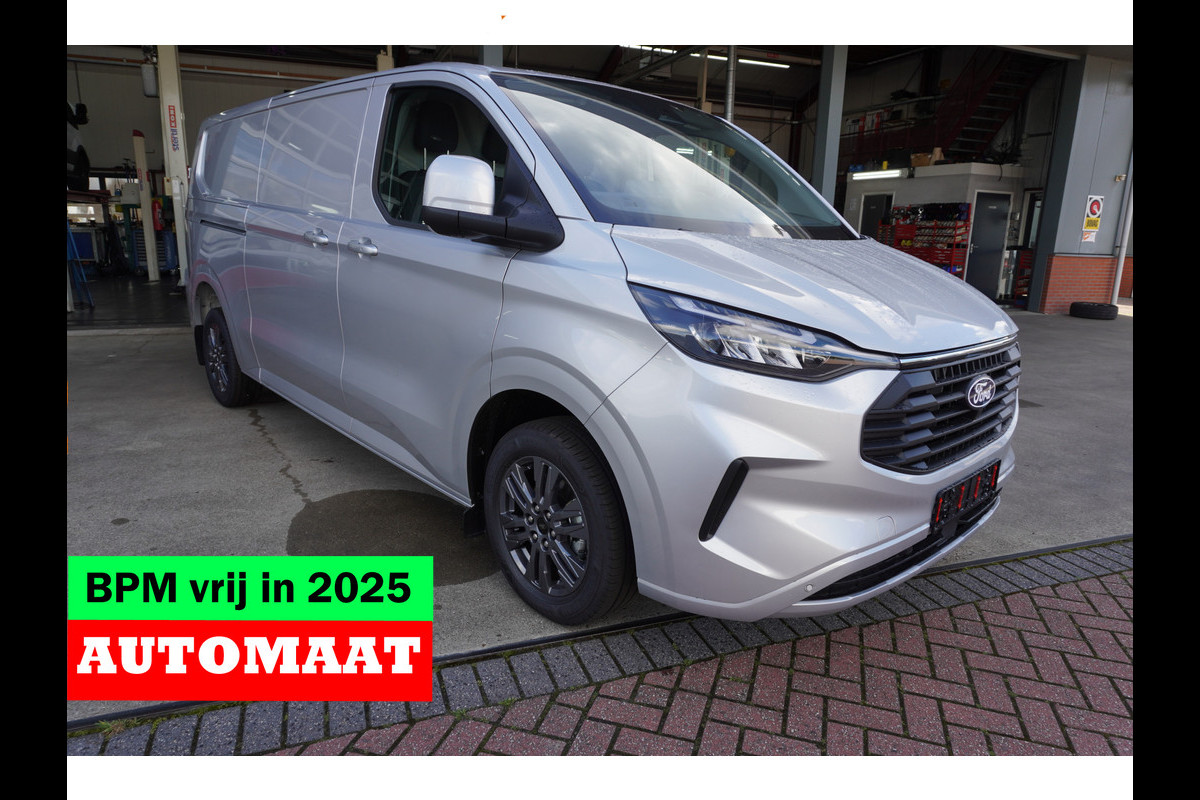 Ford Transit Custom 320L 2.0 TDCI 170PK L2H1 Limited Automaat Nr. V028 | Adap.Cruise | Airco | Navi | Camera