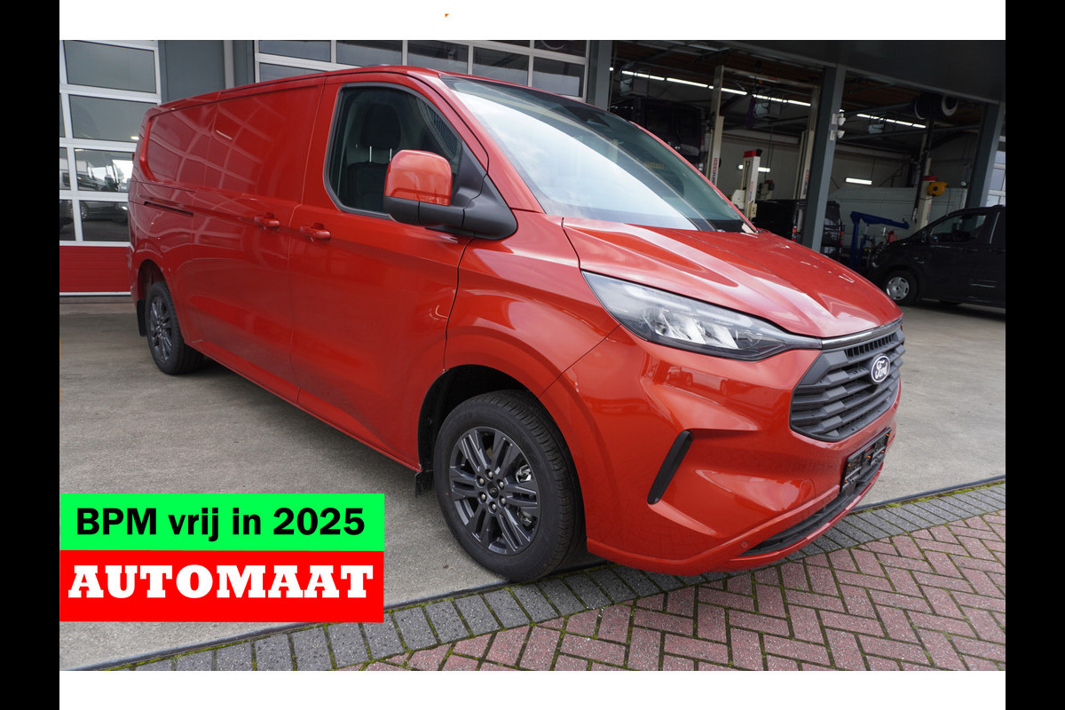 Ford Transit Custom 320L 2.0 TDCI 170PK L2H1 Limited Automaat Nr. V058 | Adap.Cruise | Navi | Airco | Camera