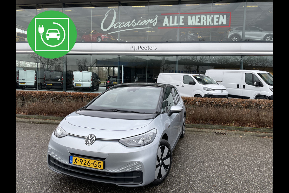 Volkswagen ID.3 Pro Advantage 58 kWh Nieuw Clim. control - Cruise control - Parks.v+a - stuur en v.stoelen vw - Park Assist - Tel/Connect/radio - MFL stuurwiel - ramen E-VZ - Spiegels E-V+V