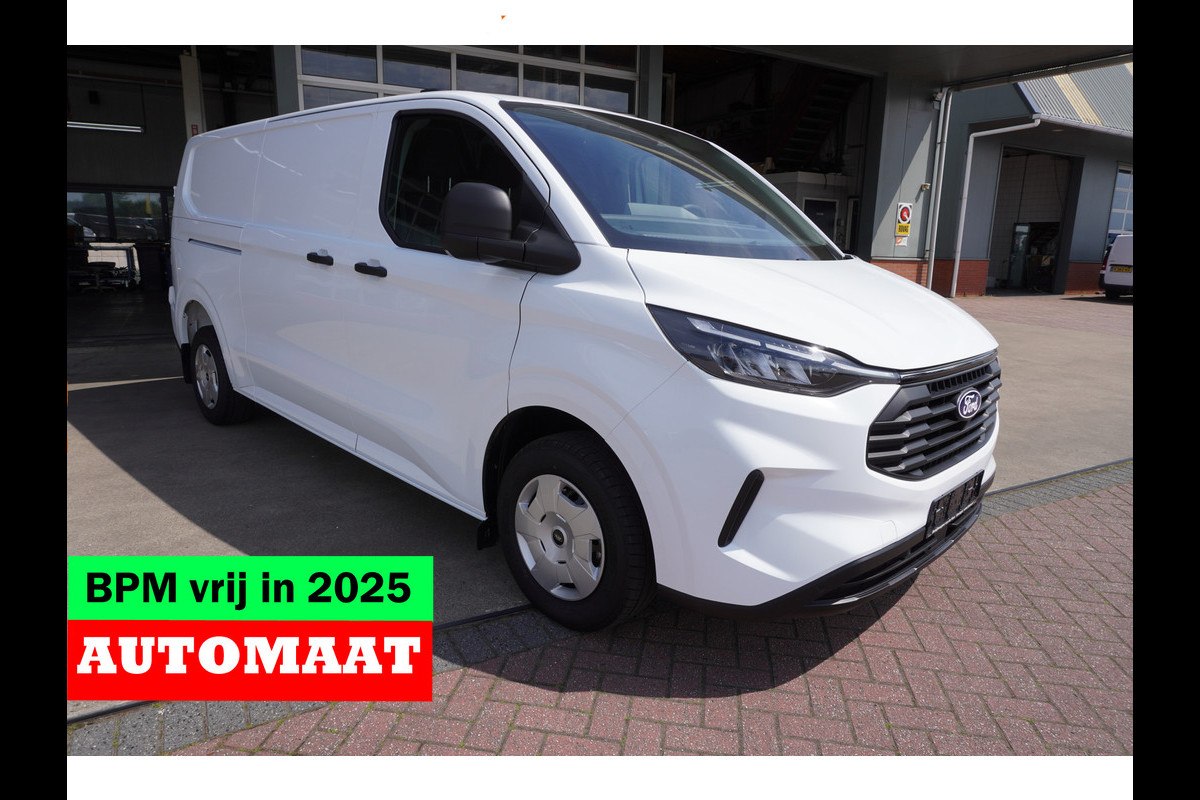 Ford Transit Custom 320L 2.0 TDCI 170PK L2H1 Trend Automaat Schuifdeur L / R Nr. V096 | Airco | Adap.Cruise | Navi | Camera | BLis