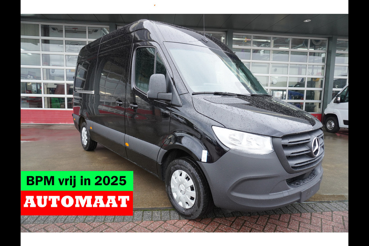 Mercedes-Benz Sprinter 317 CDI 170PK L2H2 Pro automaat Trekhaak 3.500KG Nr. V037 | Climate | Cruise | Apple Cp- Android auto | Blis | Camera