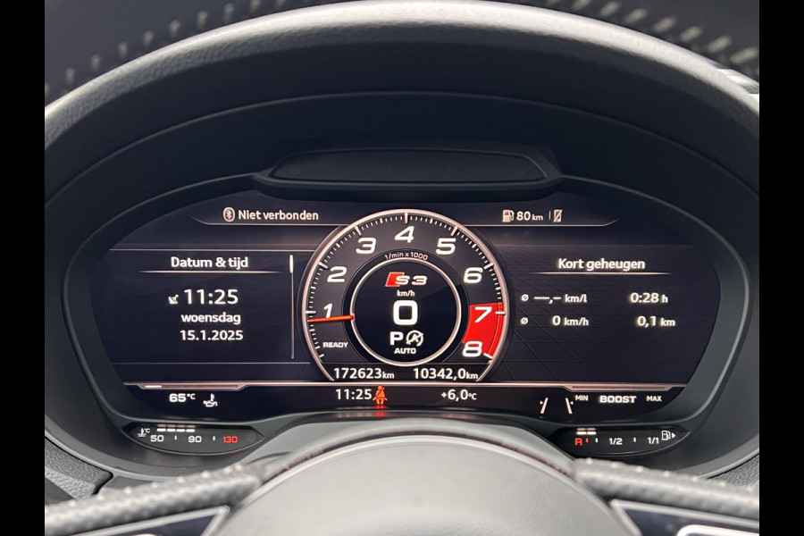 Audi S3 2.0 TFSI S3 quattro Pro Line Plus Navi,Schuifdak,Virtual Cockpit,Camera,Clima,19" LM Velgen,Dealer Onderhouden,APK tot 10-2025