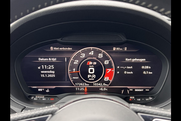 Audi S3 2.0 TFSI S3 quattro Pro Line Plus Navi,Schuifdak,Virtual Cockpit,Camera,Clima,19" LM Velgen,Dealer Onderhouden,APK tot 10-2025