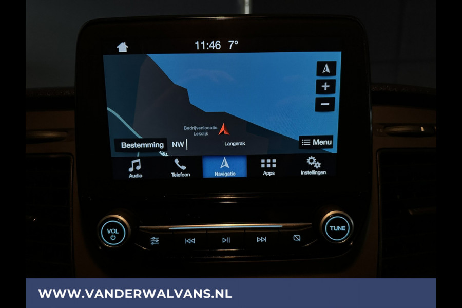 Ford Transit Custom 2.0 TDCI 131pk L2H1 Euro6 Airco | 2x zijdeur | Camera | Navigatie | Apple Carplay | Android Auto, LED, 2800kg Trekhaak, Cruisecontrol, Parkeersensoren, Bijrijdersbank