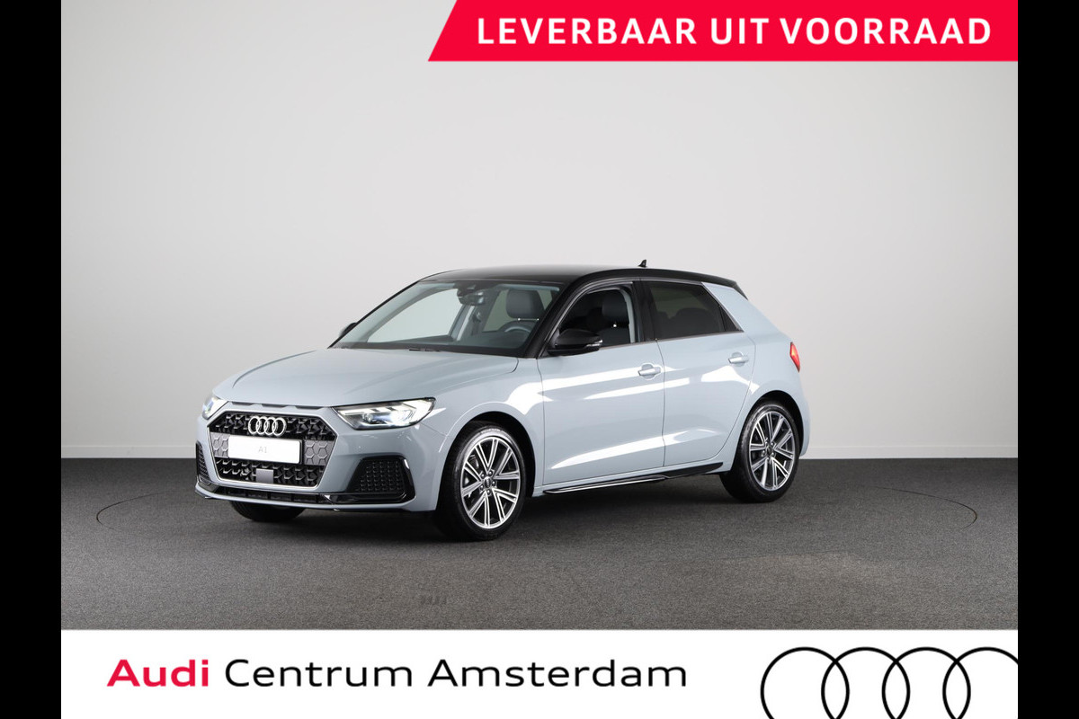 Audi A1 Advanced edition 25 TFSI 70 kW / 95 pk Sportback 7 Ledverlichting voor en achterzijde, optiekpakket zwart, privacy glas