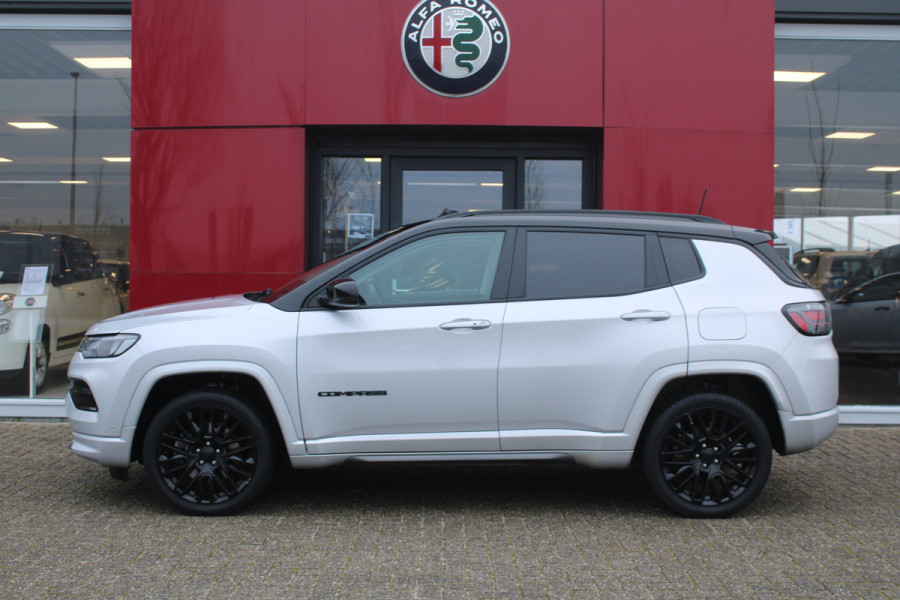 Jeep Compass 4xe 240 Plug-in Hybrid Electric S | LED | Winter Pack | Elektrisch glazen panorama-dak | Leer