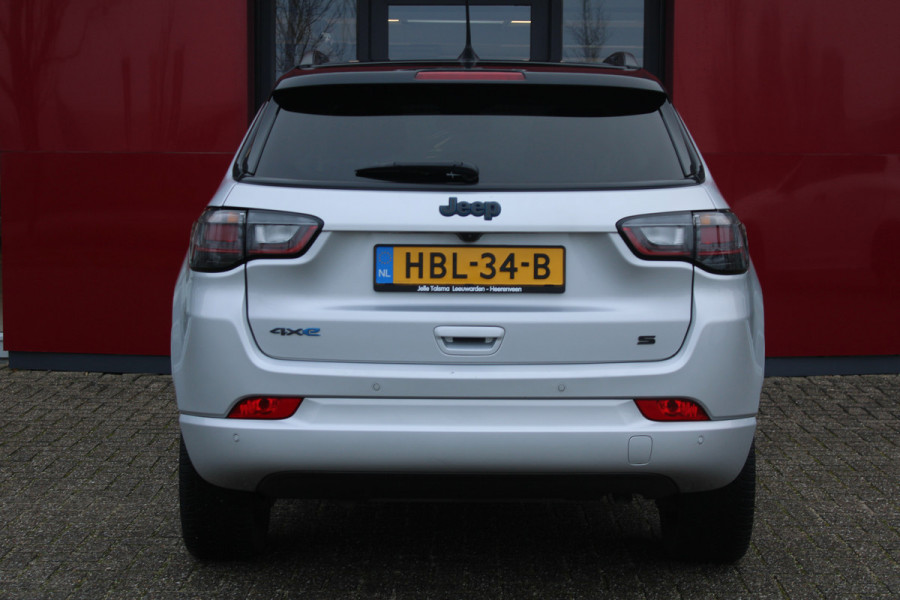 Jeep Compass 4xe 240 Plug-in Hybrid Electric S | LED | Winter Pack | Elektrisch glazen panorama-dak | Leer