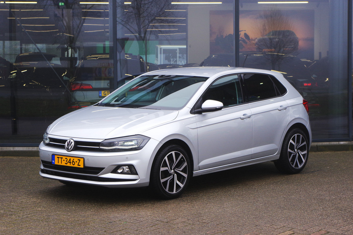 Volkswagen Polo 1.0 TSI 96 PK Automaat Highline, Adap. Cruise Control, Apple-Carplay, Stoelverwarming, LED