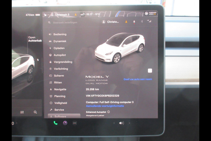 Tesla Model Y Long Range AWD 75 kWh Full Self-Driving BTW