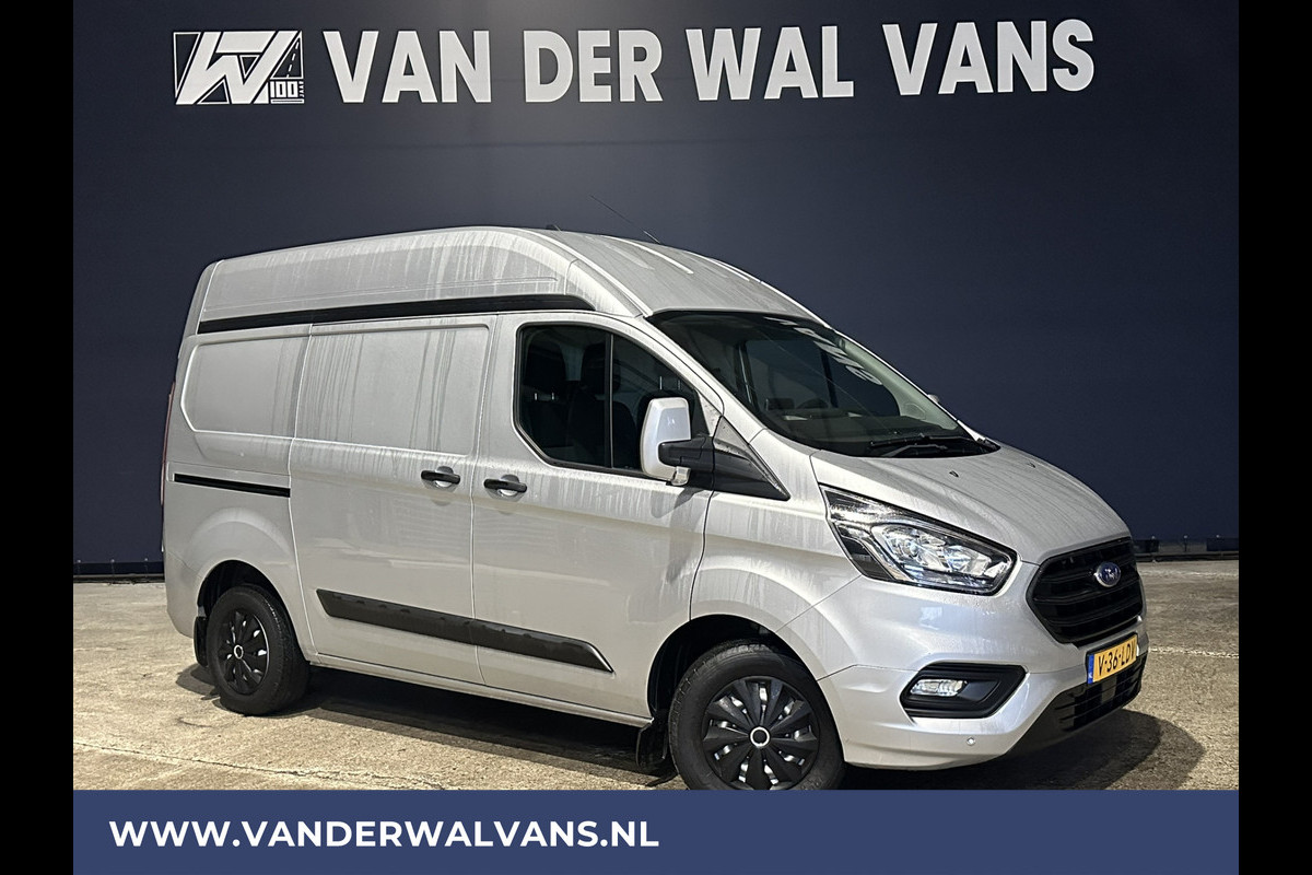 Ford Transit Custom 2.0 TDCI L1H2 Euro6 Airco | Navigatie | LED | Cruisecontrol | Apple Carplay Android Auto, Parkeersensoren, Bijrijdersbank