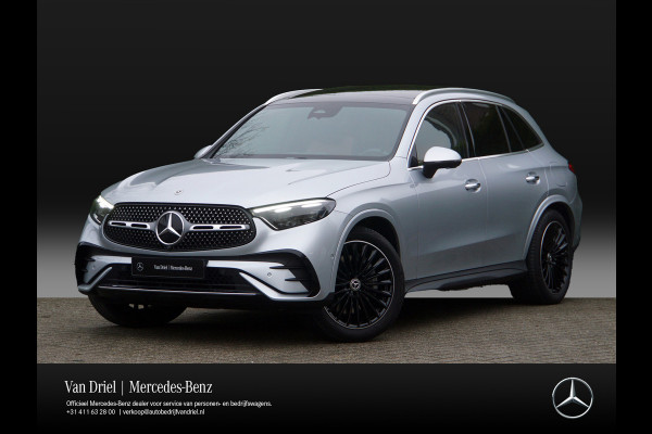 Mercedes-Benz GLC GLC 300 e 4M AMG Line | Bruin int | Achterasbesturing Luchtvering Panorama