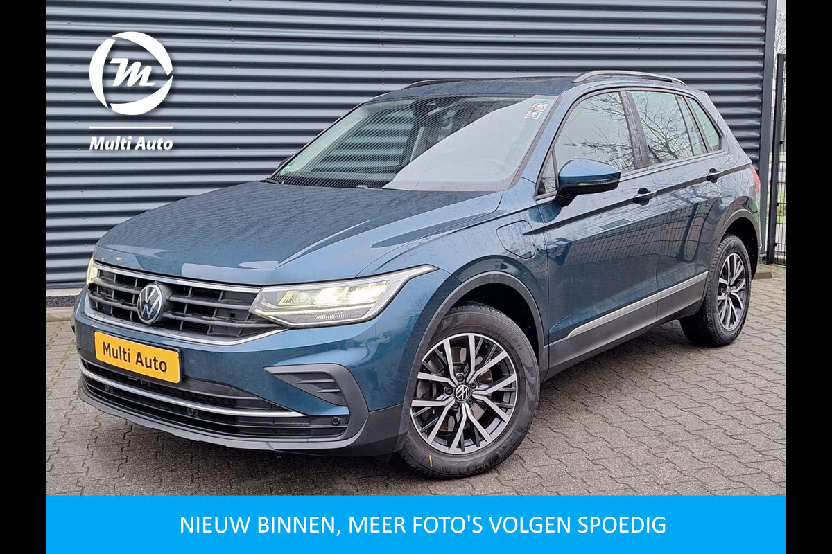 Volkswagen Tiguan 1.4 TSI Life 245pk Plug In Hybrid PHEV | Panorama Dak | Adaptive Cruise | Navigatie | Sportstoelen + Massage | Spraakbediening |