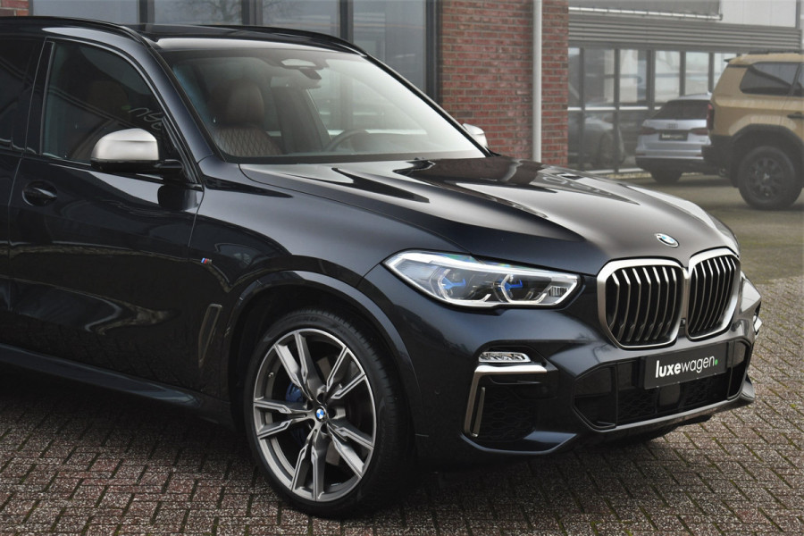 BMW X5 M50d xDrive 400pk Pano Trekh ACC Massage 360 HUD H/K Adp-M-onderstel 4-wielsturing