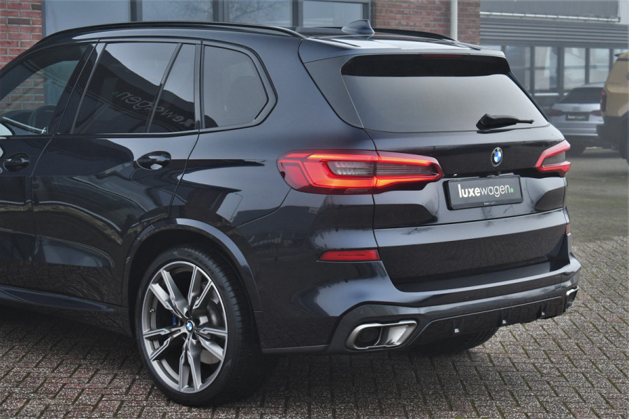 BMW X5 M50d xDrive 400pk Pano Trekh ACC Massage 360 HUD H/K Adp-M-onderstel 4-wielsturing