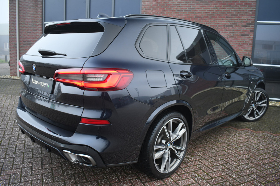 BMW X5 M50d xDrive 400pk Pano Trekh ACC Massage 360 HUD H/K Adp-M-onderstel 4-wielsturing