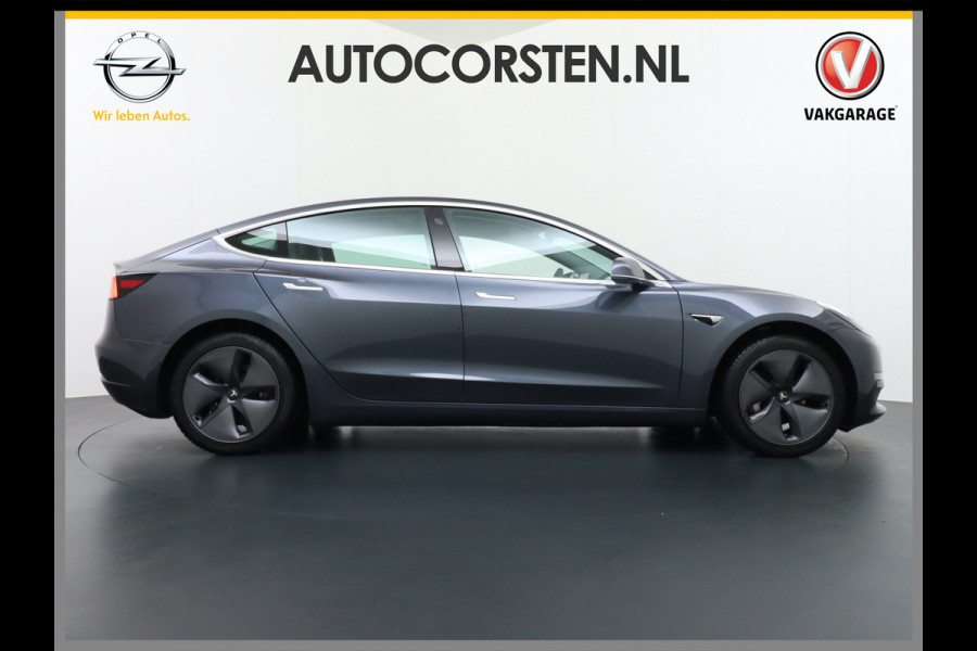 Tesla Model 3 Long Range 75kWh 463PK FSD-Full Self Driving Computer-3 Premium Audio 4wd  18" Lmv AutoPilot Panoramadak Camera's Leder Adaptive Stoel en achterbank verwarming Keyless Electr.Stoelen+Memory+Easy-Entry WiFi Origineel Nederlandse auto Grootste accu, Tot 16,5kwh thuis laden.