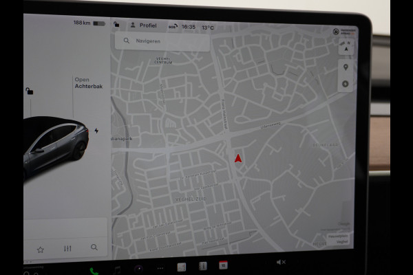 Tesla Model 3 Long Range 75kWh 463PK FSD-Full Self Driving Computer-3 Premium Audio 4wd  18" Lmv AutoPilot Panoramadak Camera's Leder Adaptive Stoel en achterbank verwarming Keyless Electr.Stoelen+Memory+Easy-Entry WiFi Origineel Nederlandse auto Grootste accu, Tot 16,5kwh thuis laden.