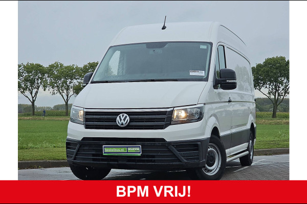 Volkswagen Crafter 35 2.0 TDI L3H3 Automaat Euro6 CarPlay Camera Sidebars NAP!