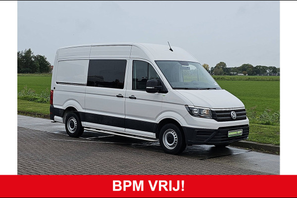 Volkswagen Crafter 35 2.0 TDI L3H3 Automaat Euro6 CarPlay Camera Sidebars NAP!