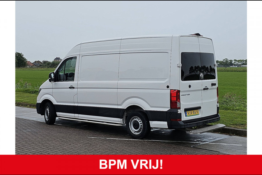 Volkswagen Crafter 35 2.0 TDI L3H3 Automaat Euro6 CarPlay Camera Sidebars NAP!