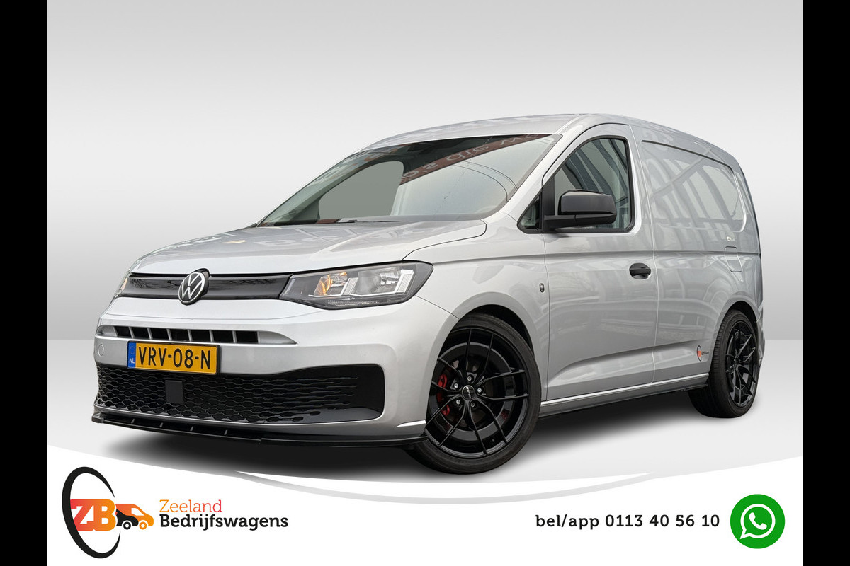 Volkswagen Caddy Cargo 2.0 TDI 200pk ZB Edition | Leder | 19'' Velgen | Spoilers | Verlaagd | Carplay .