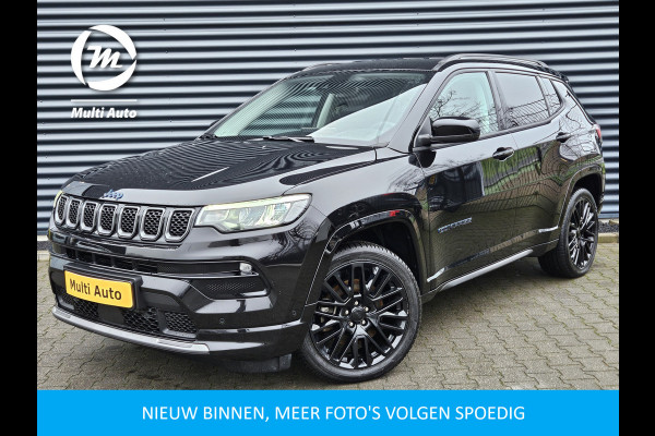 Jeep Compass 4xe 240 Plug-in Hybrid Electric S PHEV | Adaptive Cruise |  Lederen Sportstoelen | Stuur & Stoelverwarming | Camera | 19"L.M | Apple Carplay | Keyless |