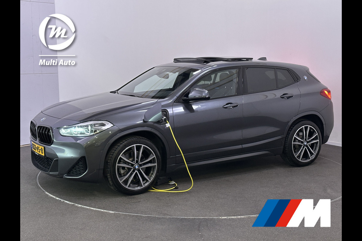 BMW X2 xDrive25e M-Sport Plug in Hybrid | Panodak | Camera | Navi Prof | Sportstoelen Verwarmd | Led | Sfeerverlichting |