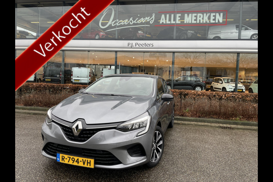 Renault Clio 1.0 TCe 90 Equilibre Climate control - Cruise control - Licht metalen velgen - Bluetooth - Multimedia voorbereiding